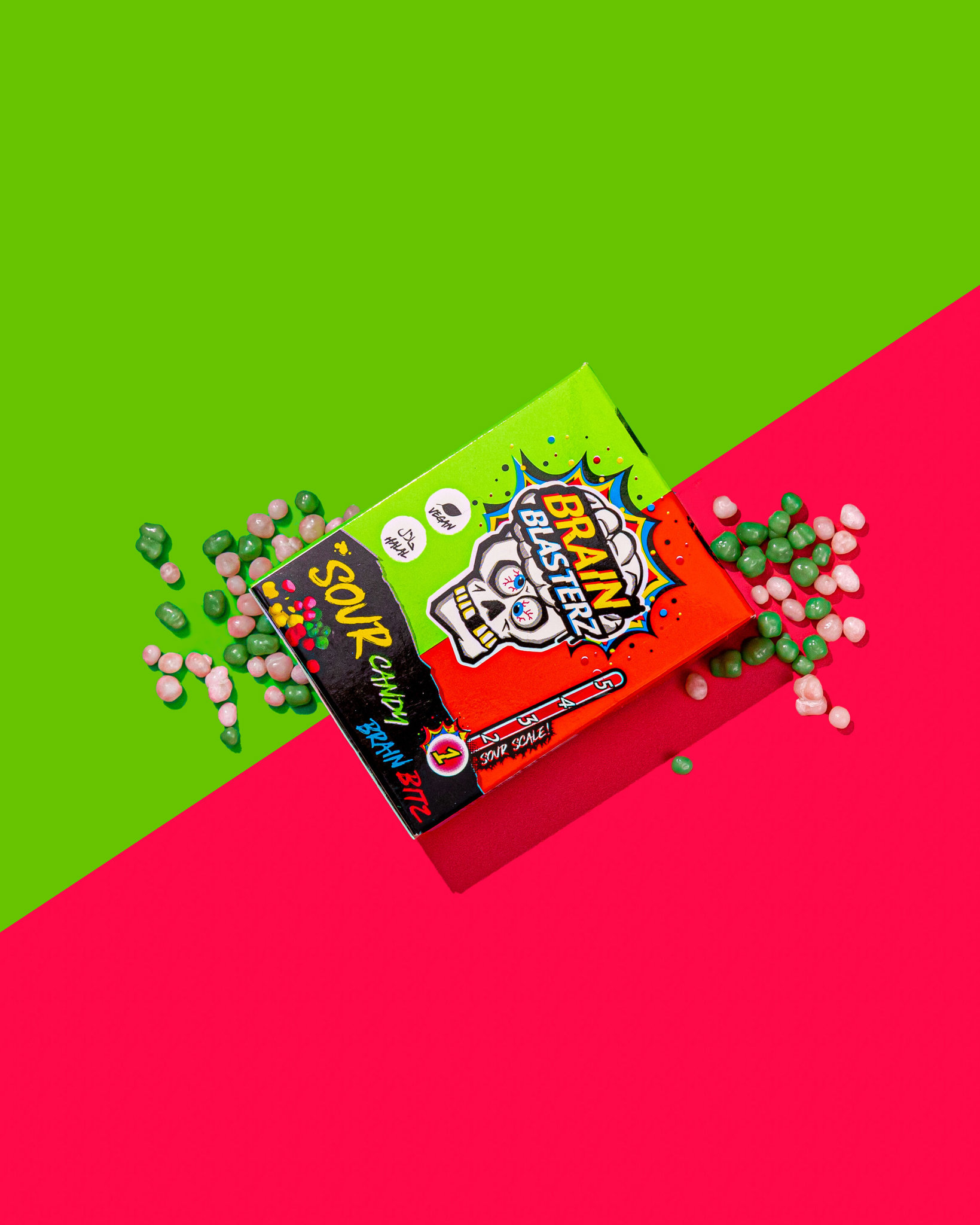 Brain Blasterz Apple & Strawberry Flavors - 45g, Picture 2