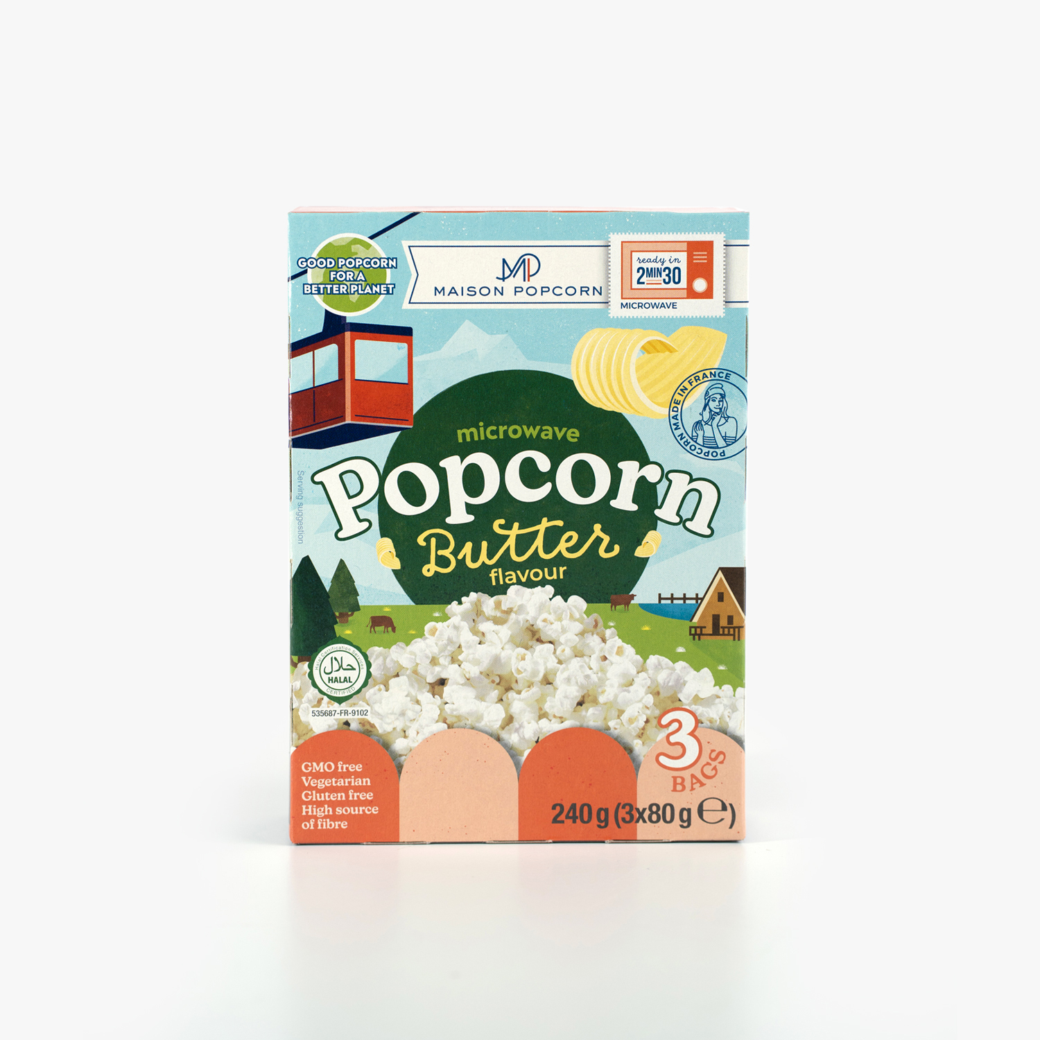 Maison Popcorn Butter - 240g
