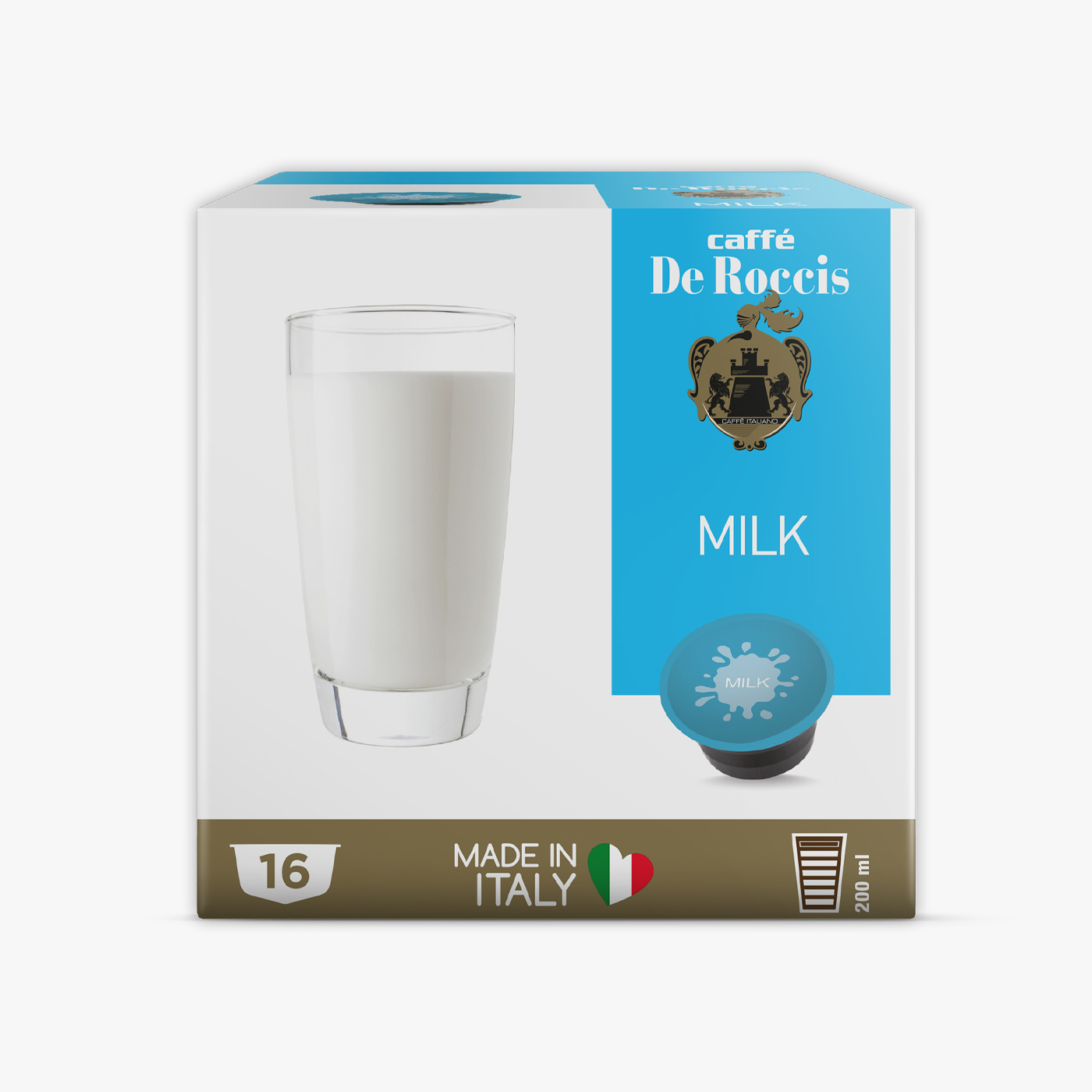 De Roccis DG Milk - 16 Capsules