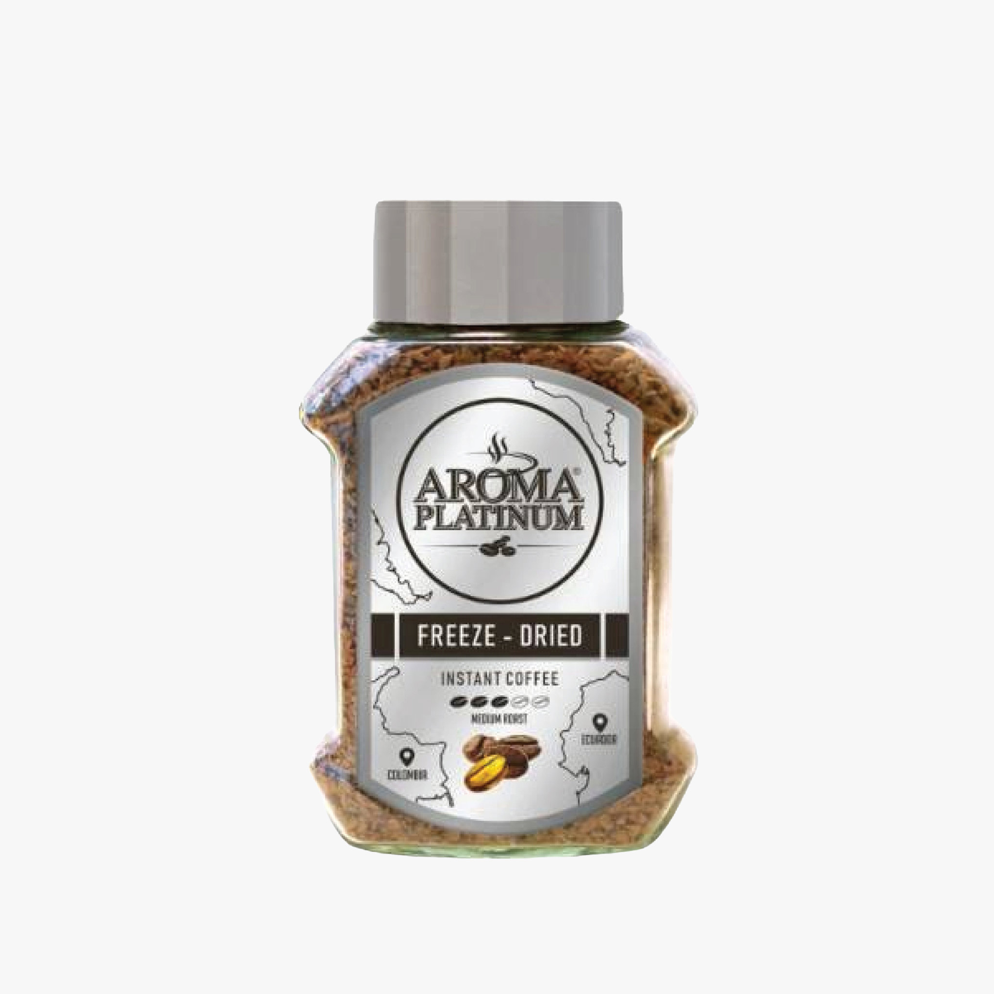 Aroma Gold Instant Coffee Freeze-dried Platinum - 200g