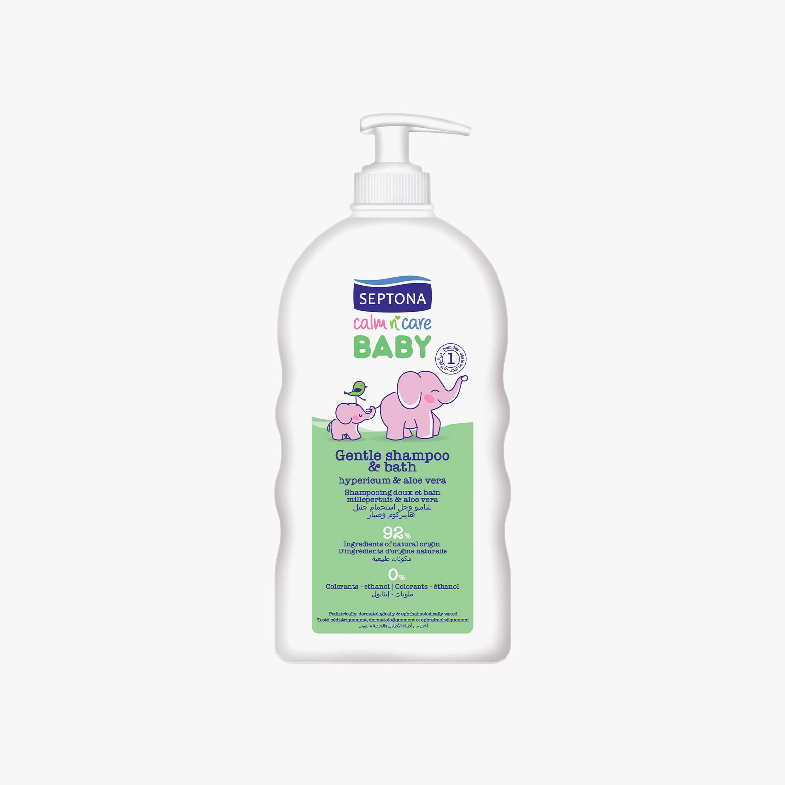Septona Shampo & Bath with Hypericum & Aloe - 500ml
