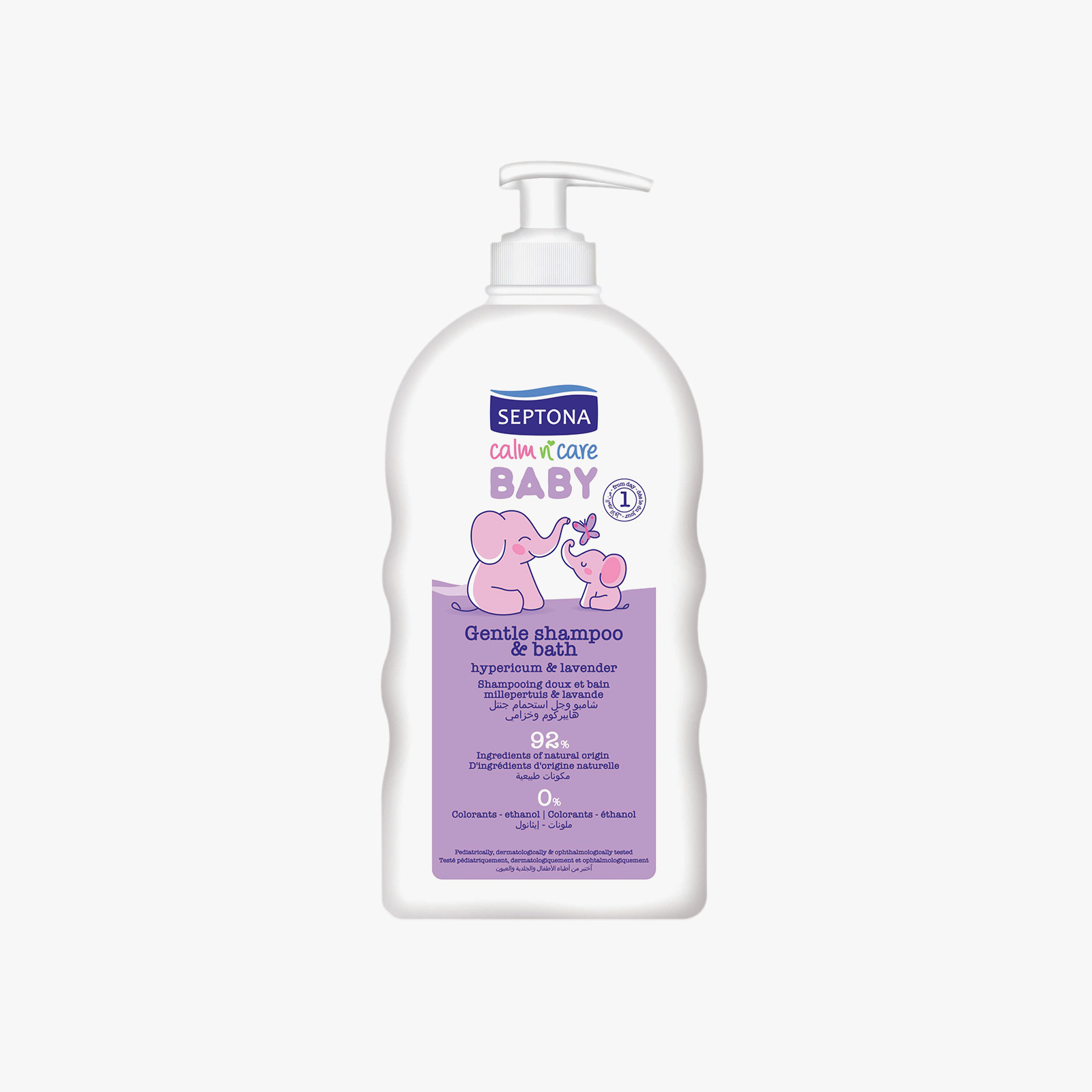 Septona Shampo & Bath with Hypericum & Lavender - 500ml