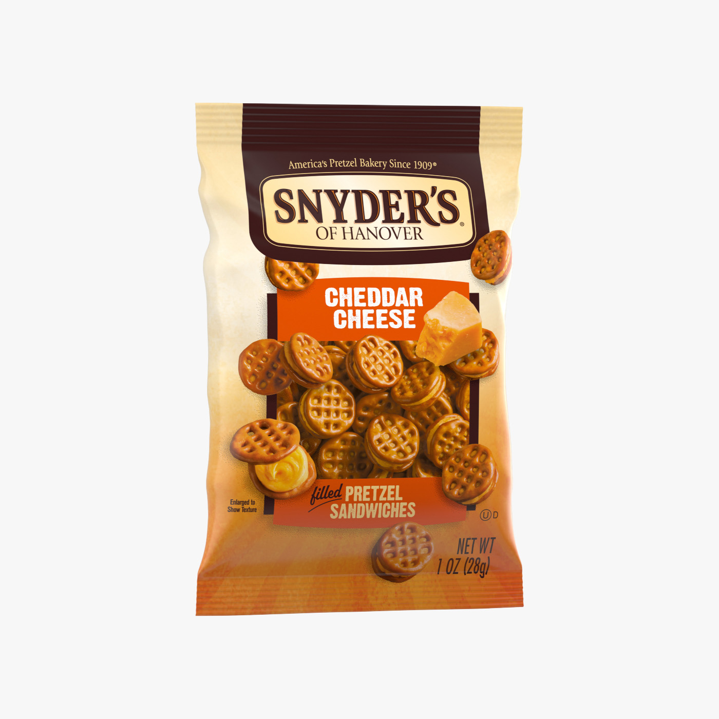 Snyder’s of Hanover Pretzel Sandwich Cheddar Cheese - 28g