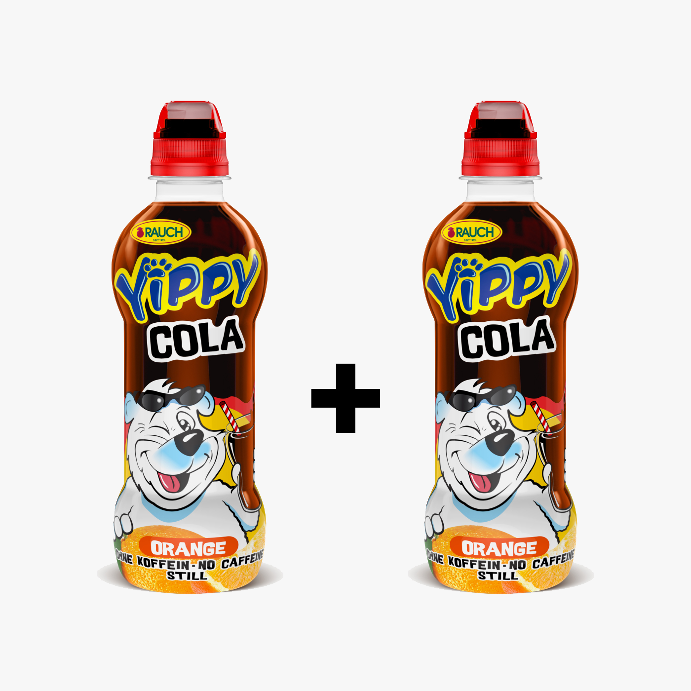 RAUCH Yippy Cola Orange 330ML-(1+1)*6 (Buy 1 get 1 free)