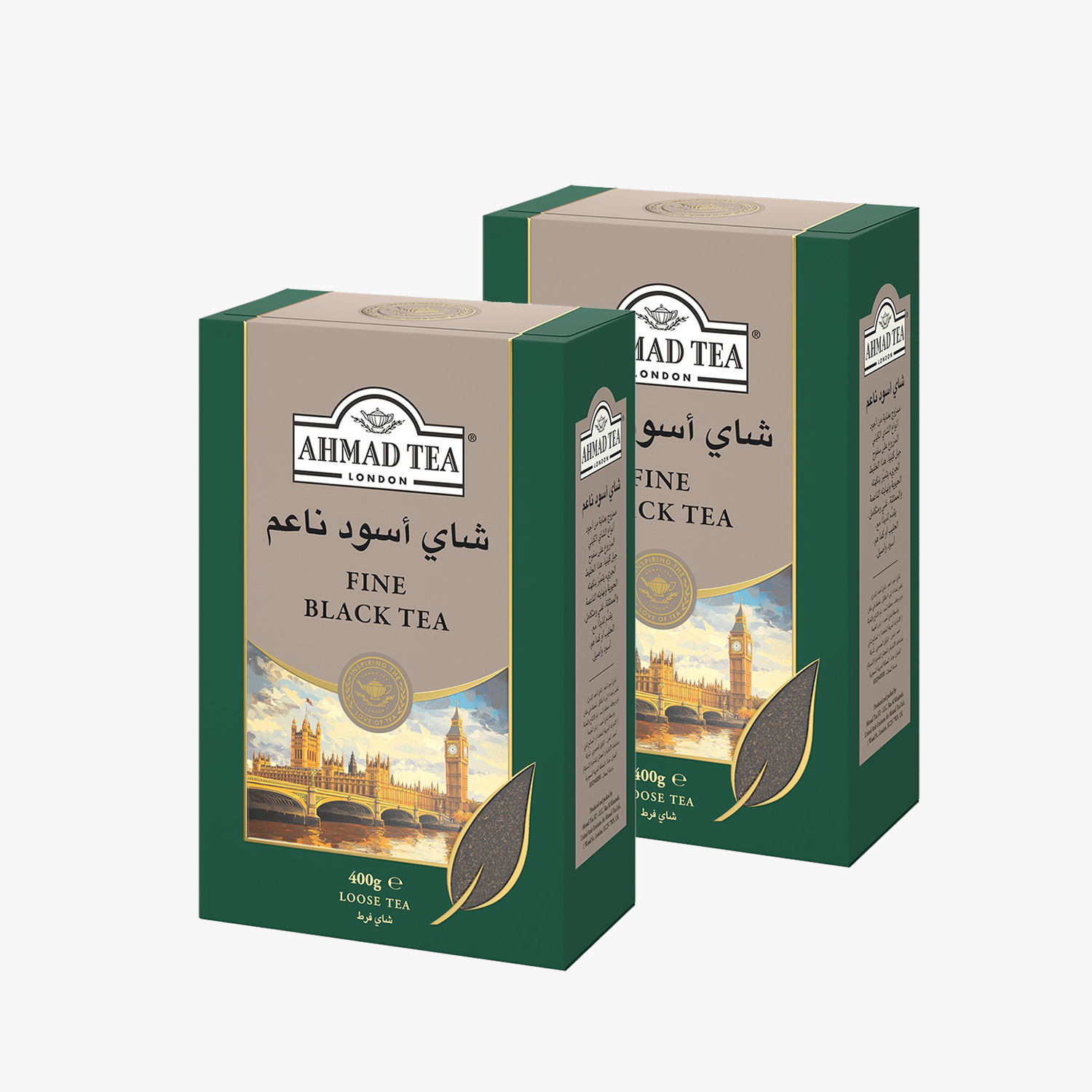 Ahmad Tea Fine Black Tea Loose – 400g - 2pk promotion