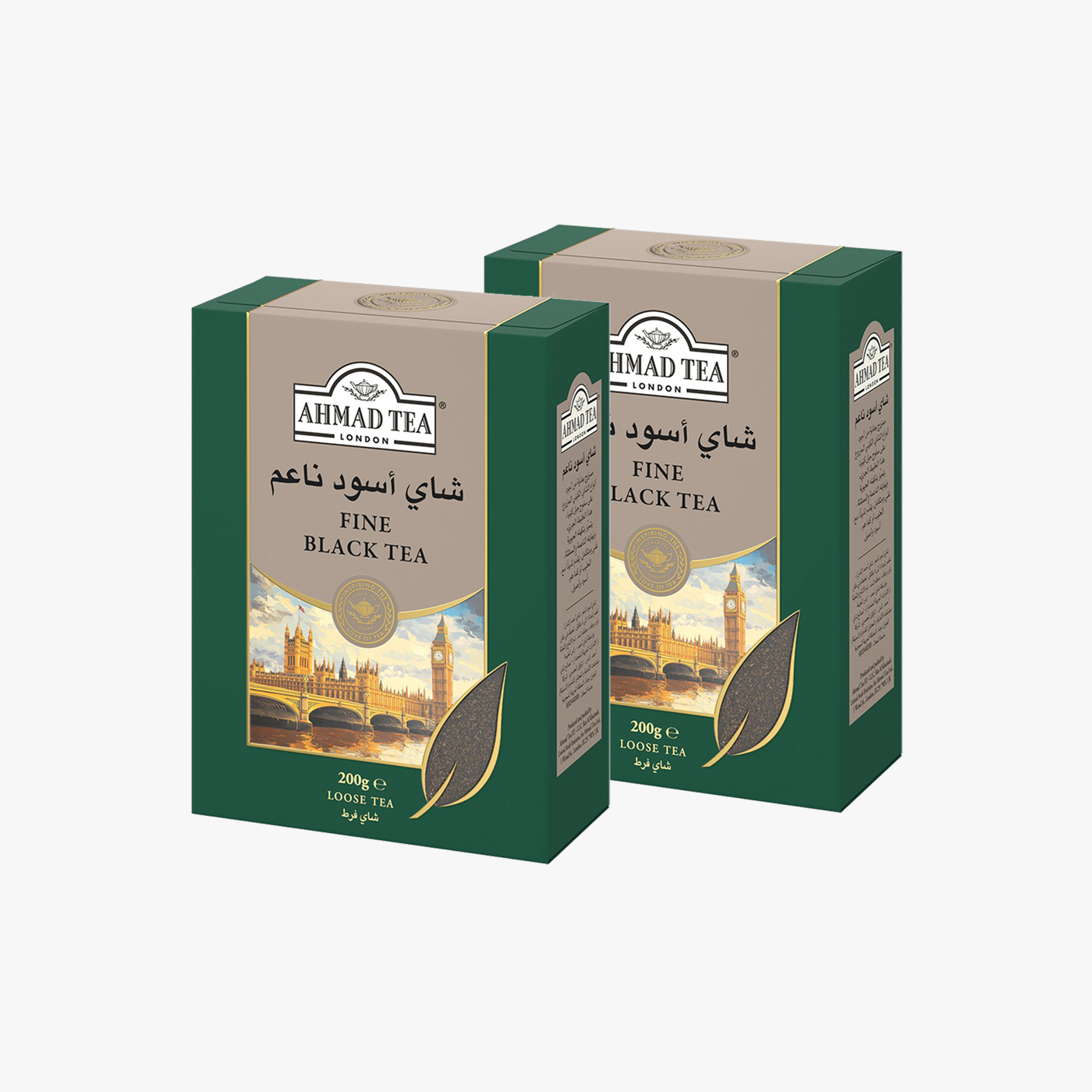 Ahmad Tea Fine Black Tea Loose – 200g - 2pk promotion