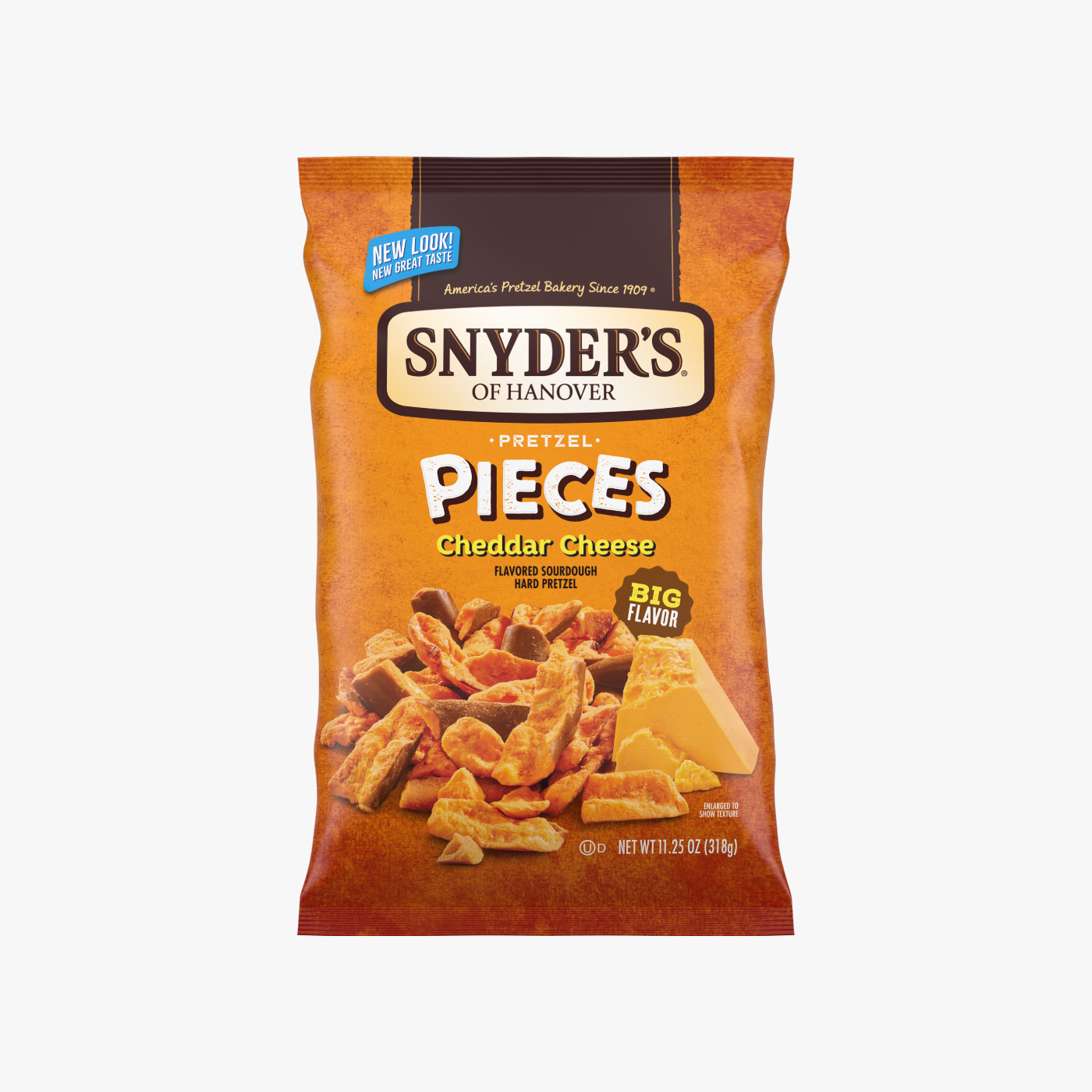 Snyder’s of Hanover Pretzel Pieces Cheddar Cheese - 318g
