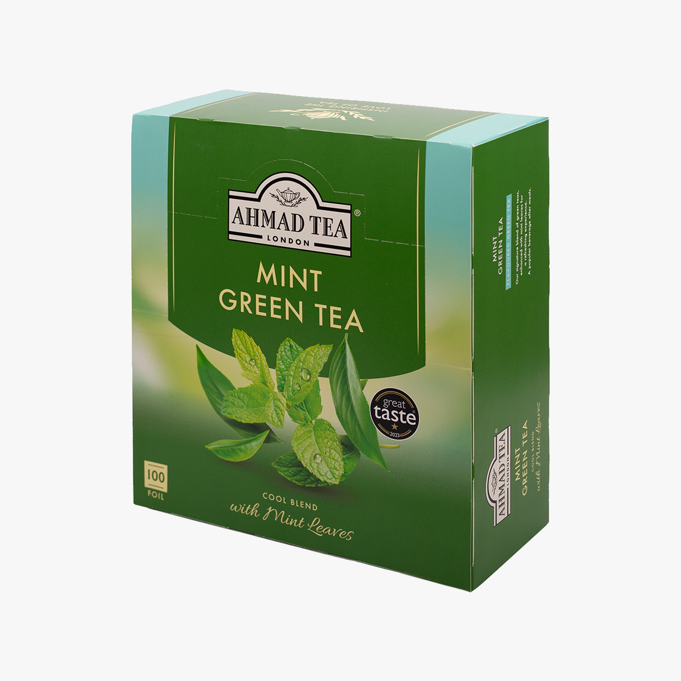 Ahmad Tea Mint Green Tea - 100 Teabags