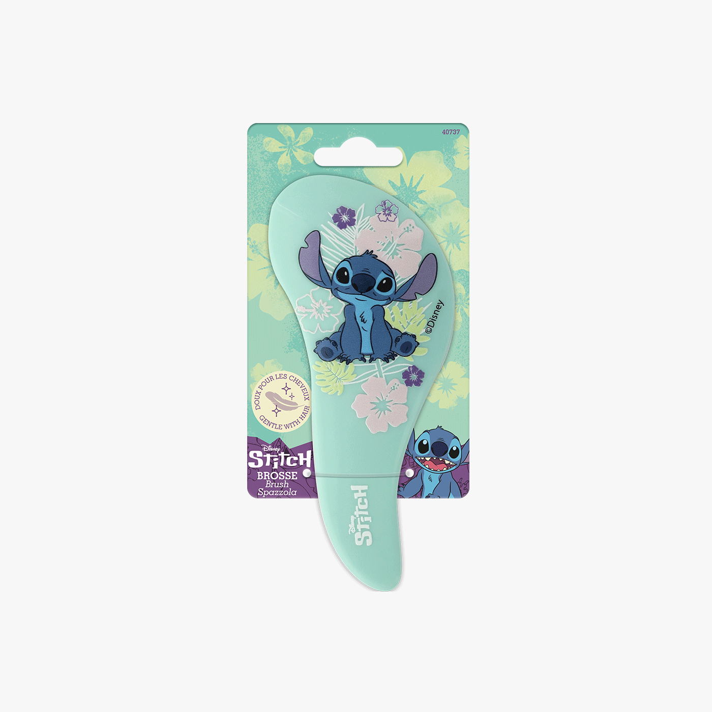 Disney Kids Detangling Brush Stitch 40737