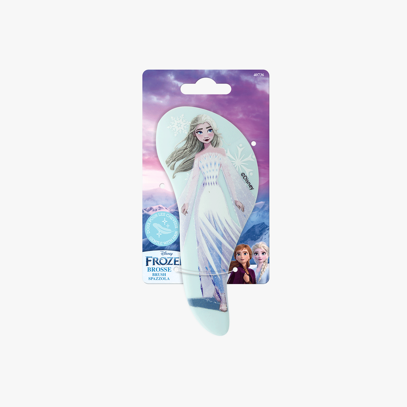 Disney Kids Frozen Detangling Brush Elsa  40736