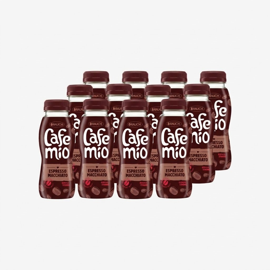 Cafemio Espresso Macchiato - 250ml × 12