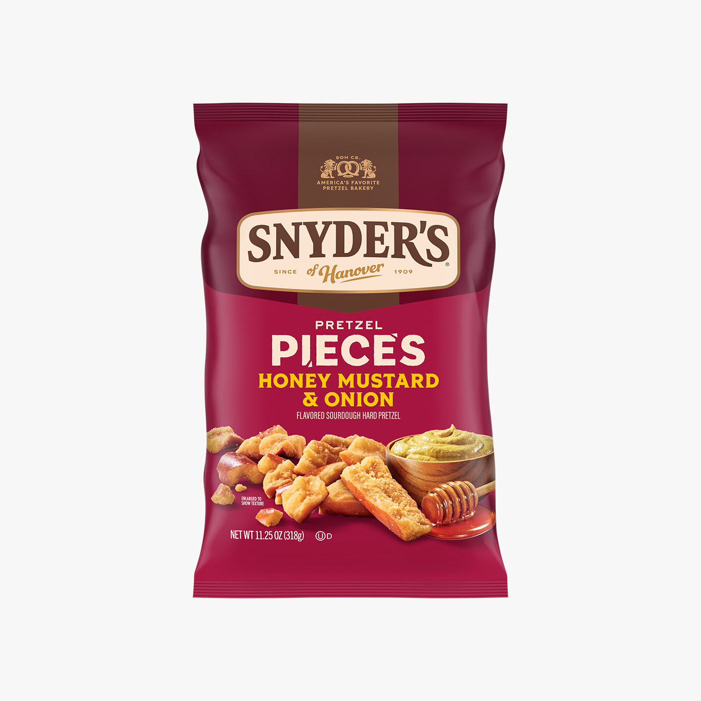 Snyder’s of Hanover Pretzel Pieces Honey Mustard & Onion - 318g