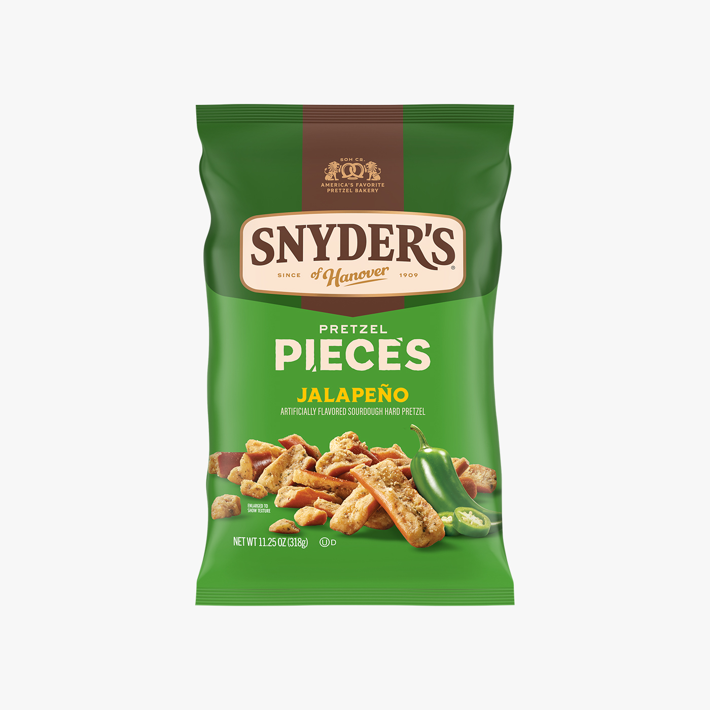 Snyder’s of Hanover Pretzel Pieces Jalapeño - 318g