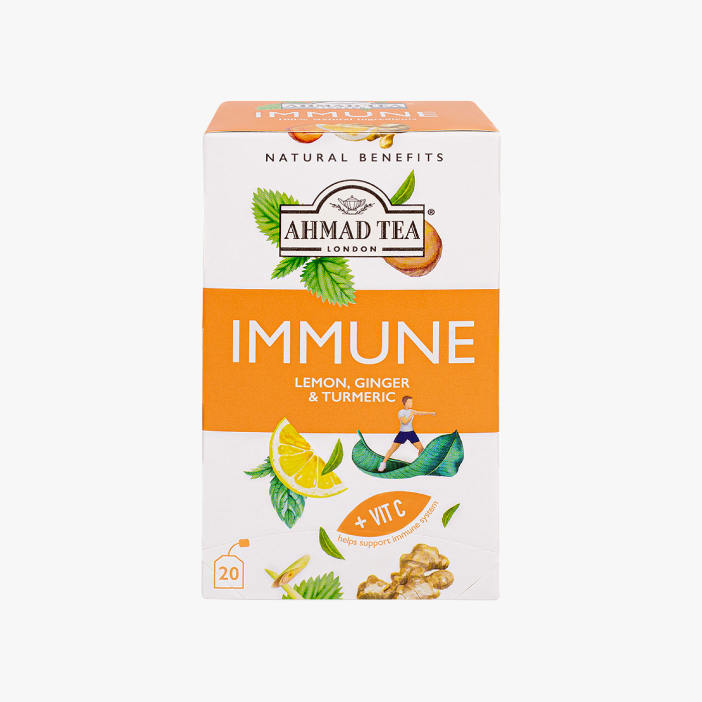Ahmad Tea Immune & Vitamin C - 20 Teabags