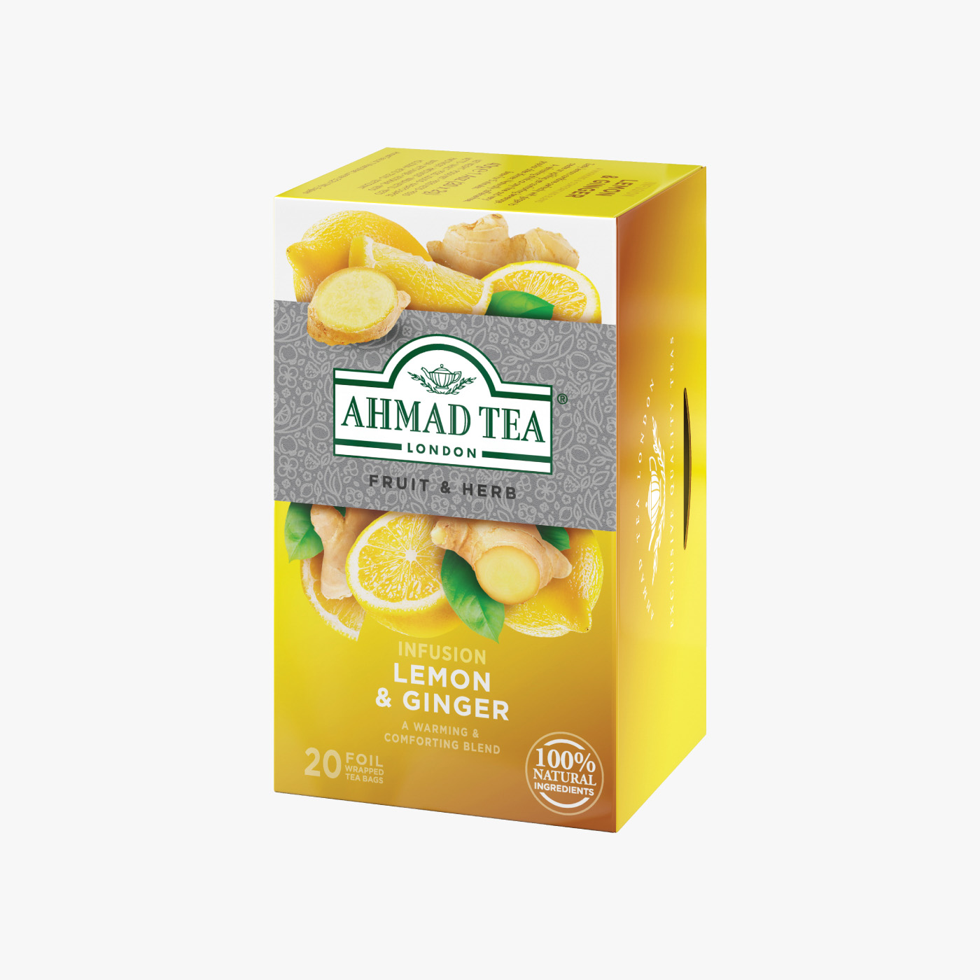 Ahmad Tea Lemon & Ginger - 20 Teabags