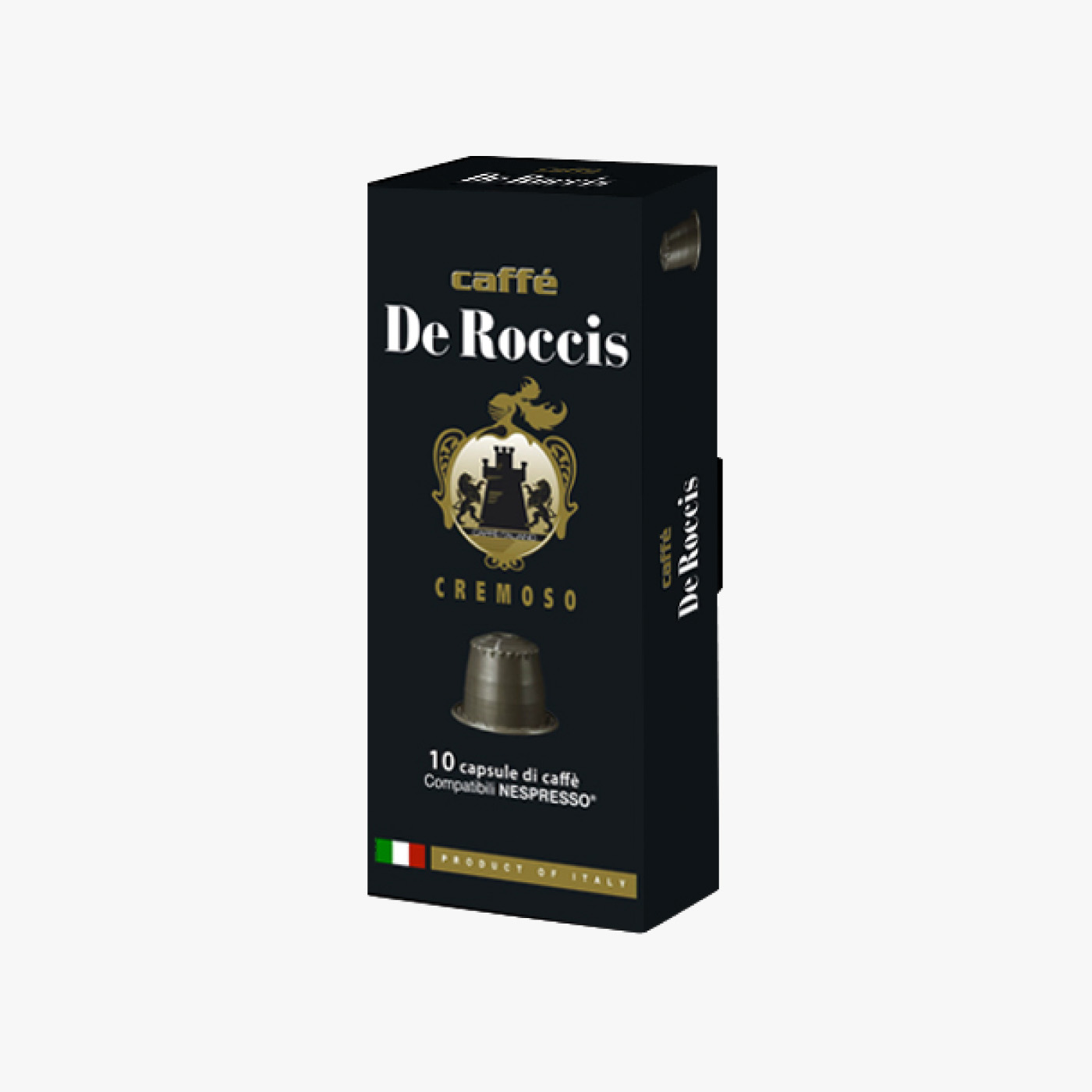 De Roccis Cremoso Coffee Capsules - 10 Capsules