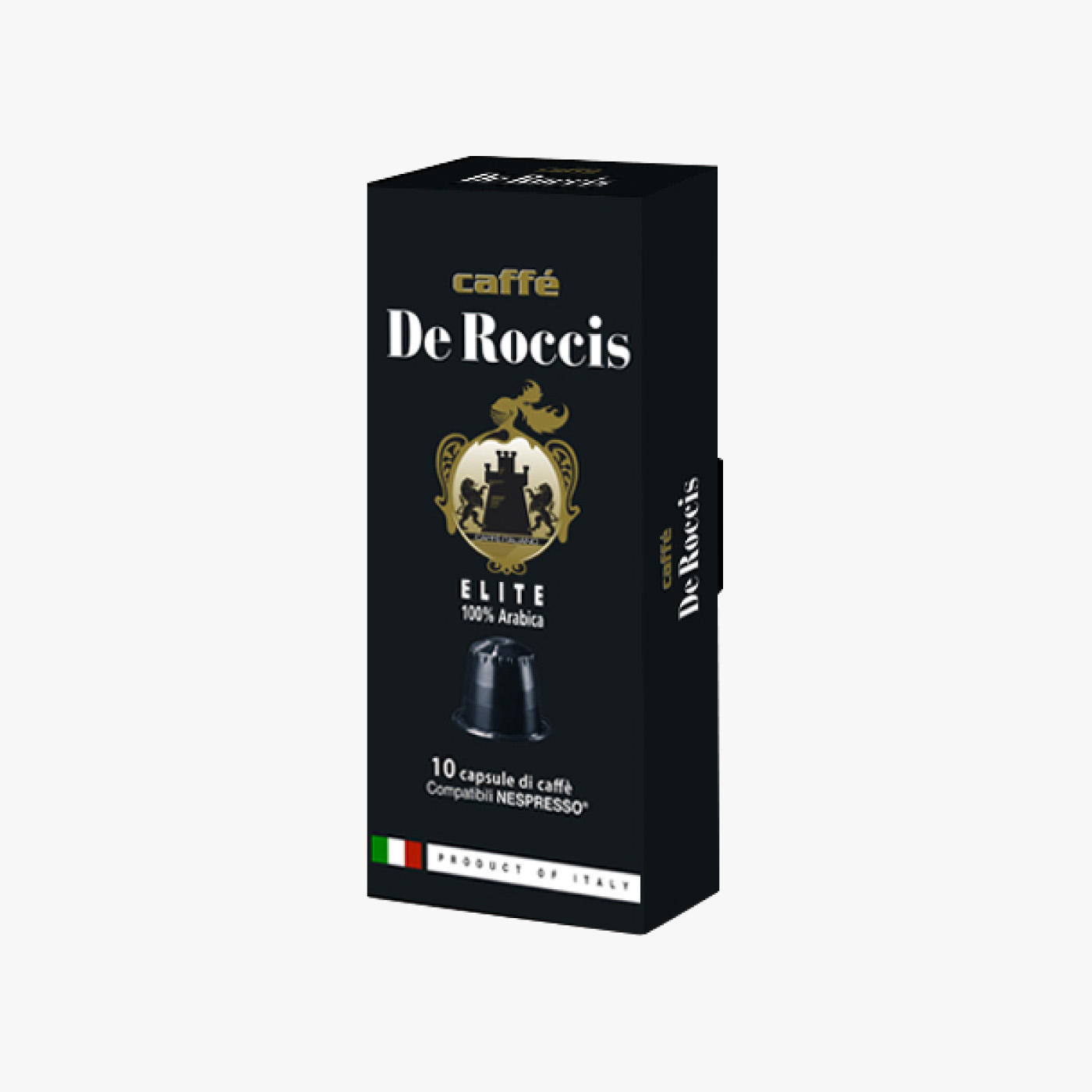 De Roccis Elite Coffee Capsules - 10 Capsules