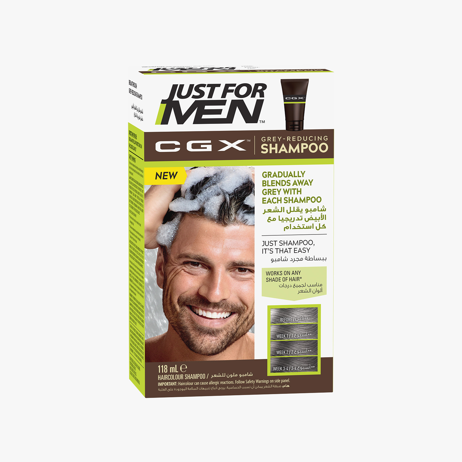 Just For Men Control GX Shampoo - 118ml