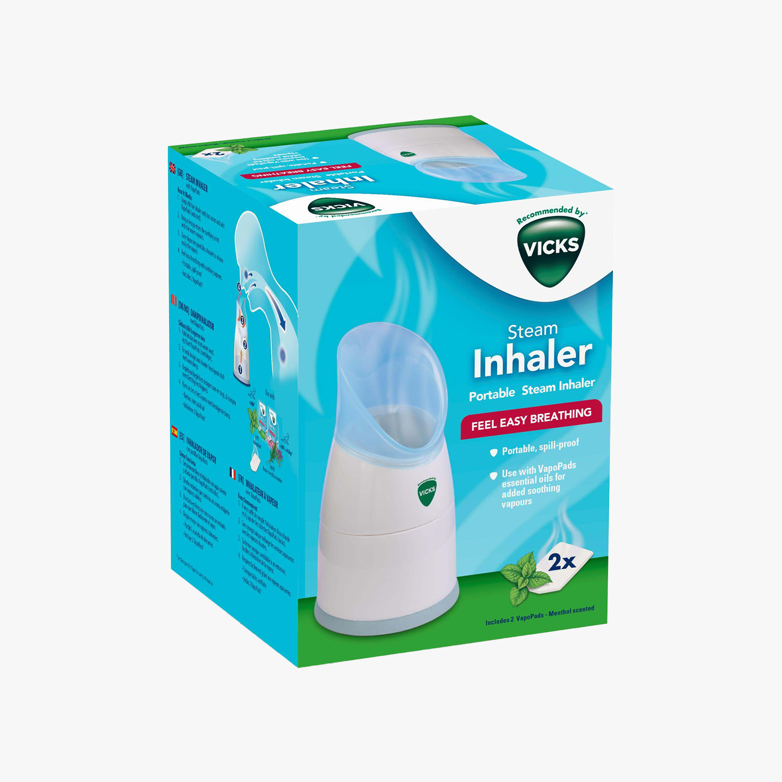 Vicks Portable Steam Inhaler - V1300 - Keel