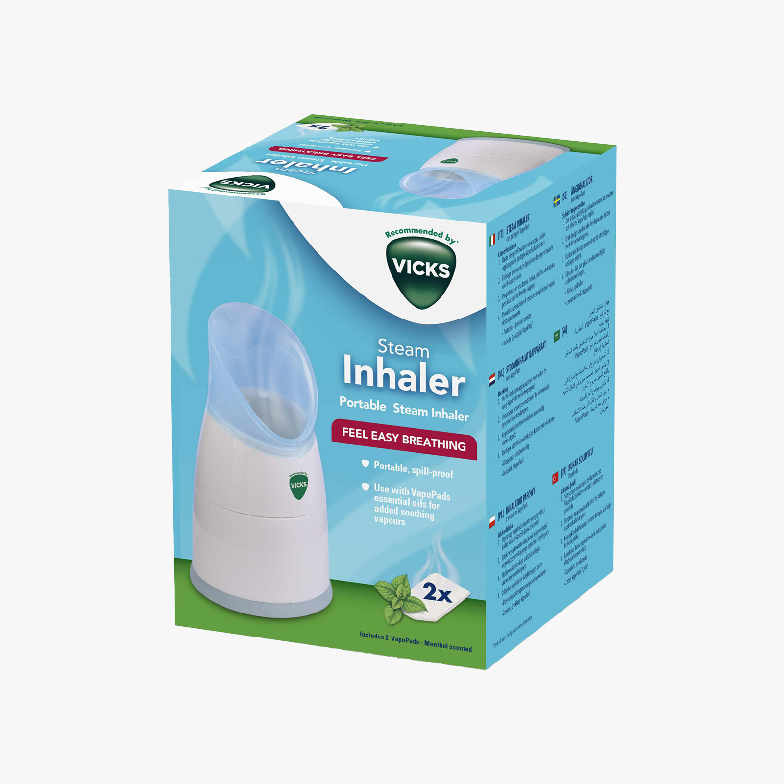Vicks Portable Steam Inhaler - V1300 - Keel