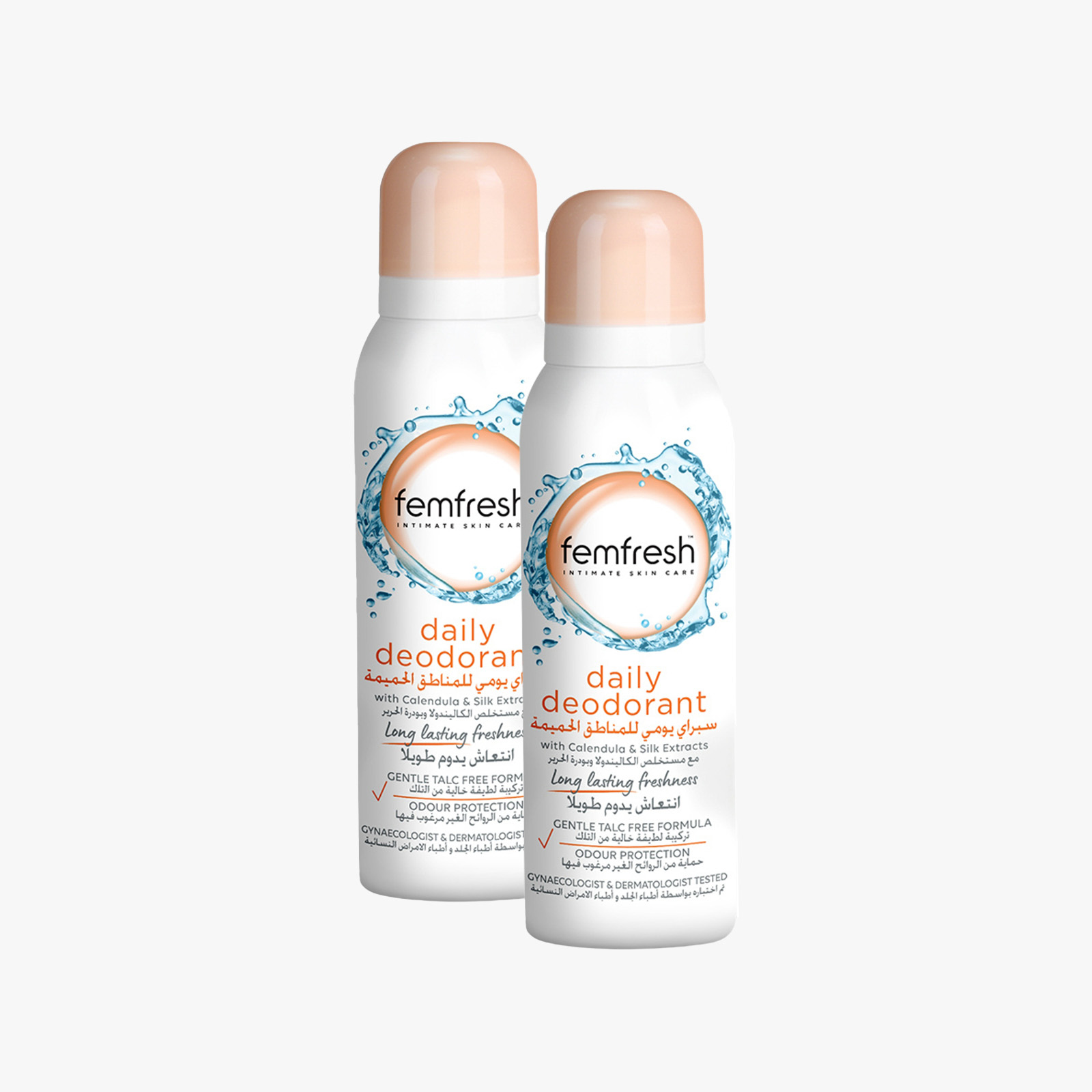 Femfresh Deo Spray 125ml - 2 Packs